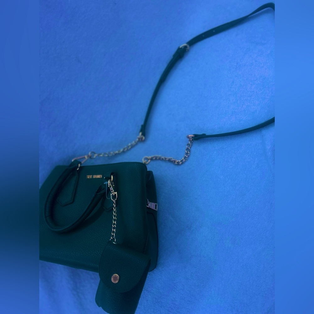 Steve Madden Dark Green Crossbody Bag